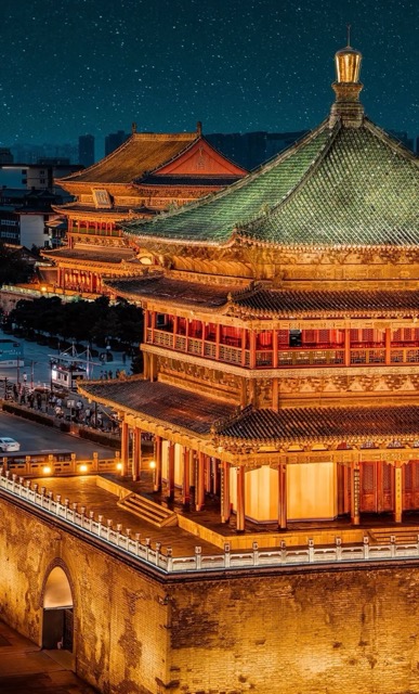 Yongning Gate City Wall — Central Axis